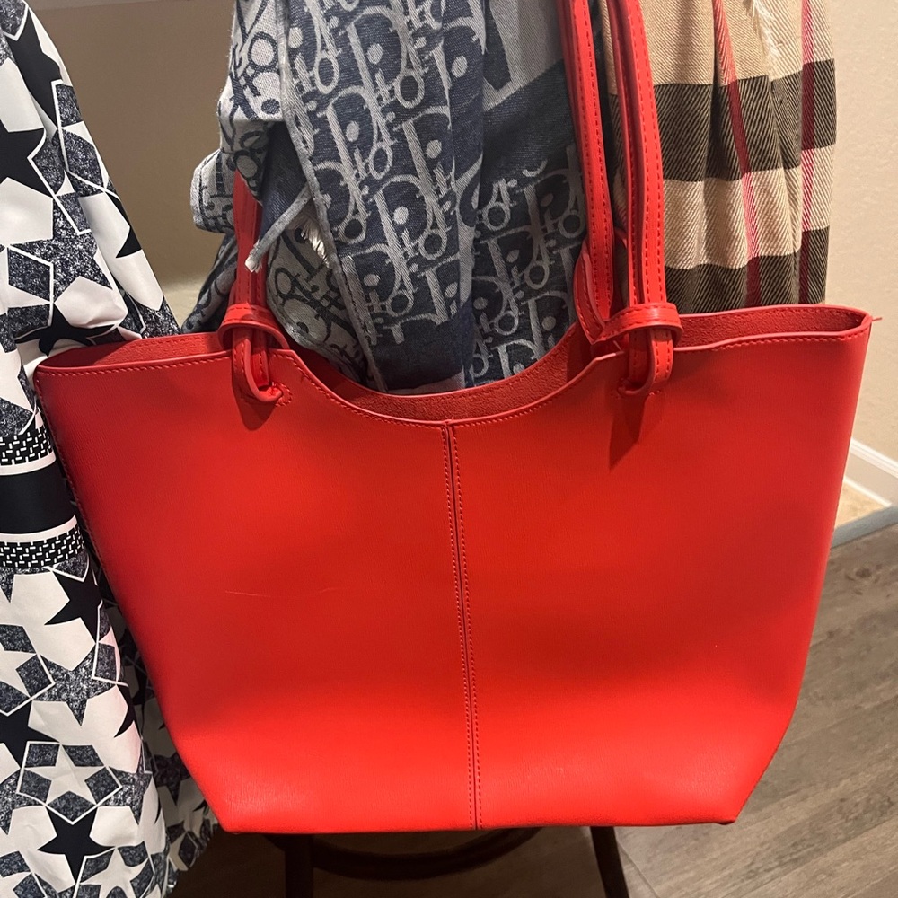 Neiman Marcus Vibrant Red Tote